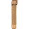 Ekena Millwork Traditional Craftsman Smooth Bracket w/ Offset Brace, Western Red Cedar, 7 1/2"W x 42"D x 42"H BKT0806X42X42TRA04SWR - alternate 3